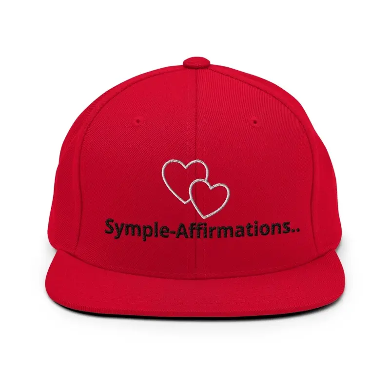 Symple-Affirmations Snapback